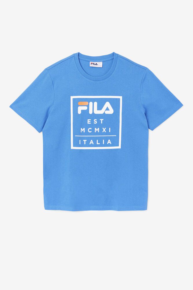 Fila Miesten Paidat Tenez Sininen - PQTR-76985